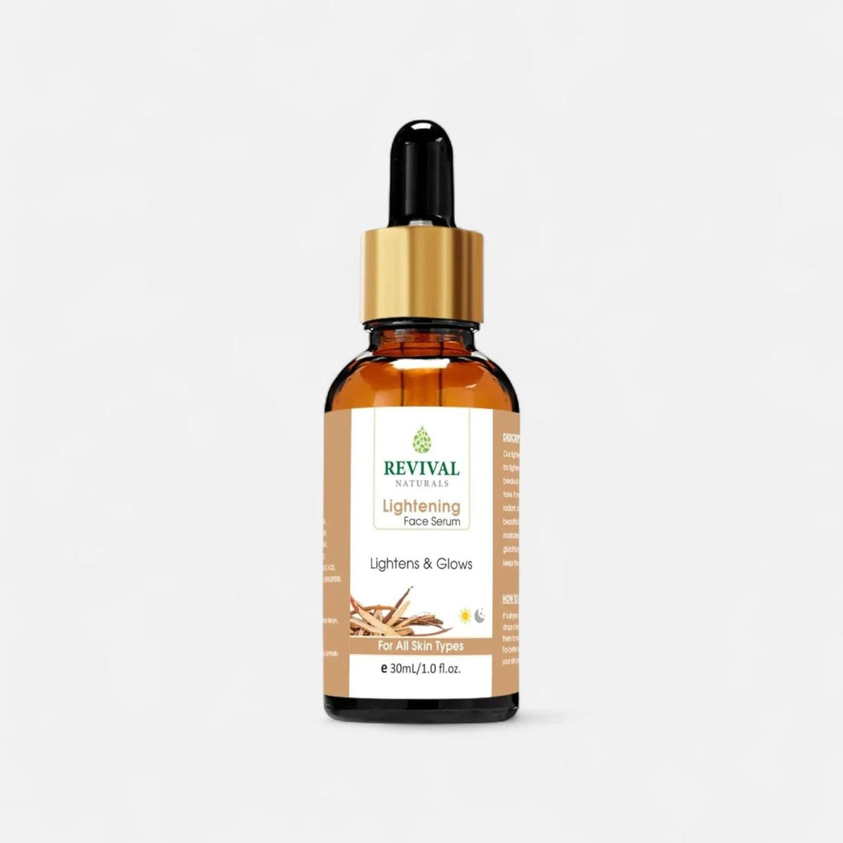 Revival Naturals Lightening Face Serum ā 30ml